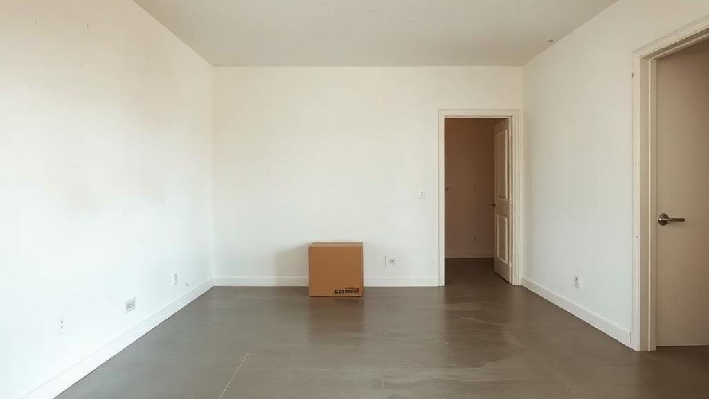 empty room with hard reflective surfaces